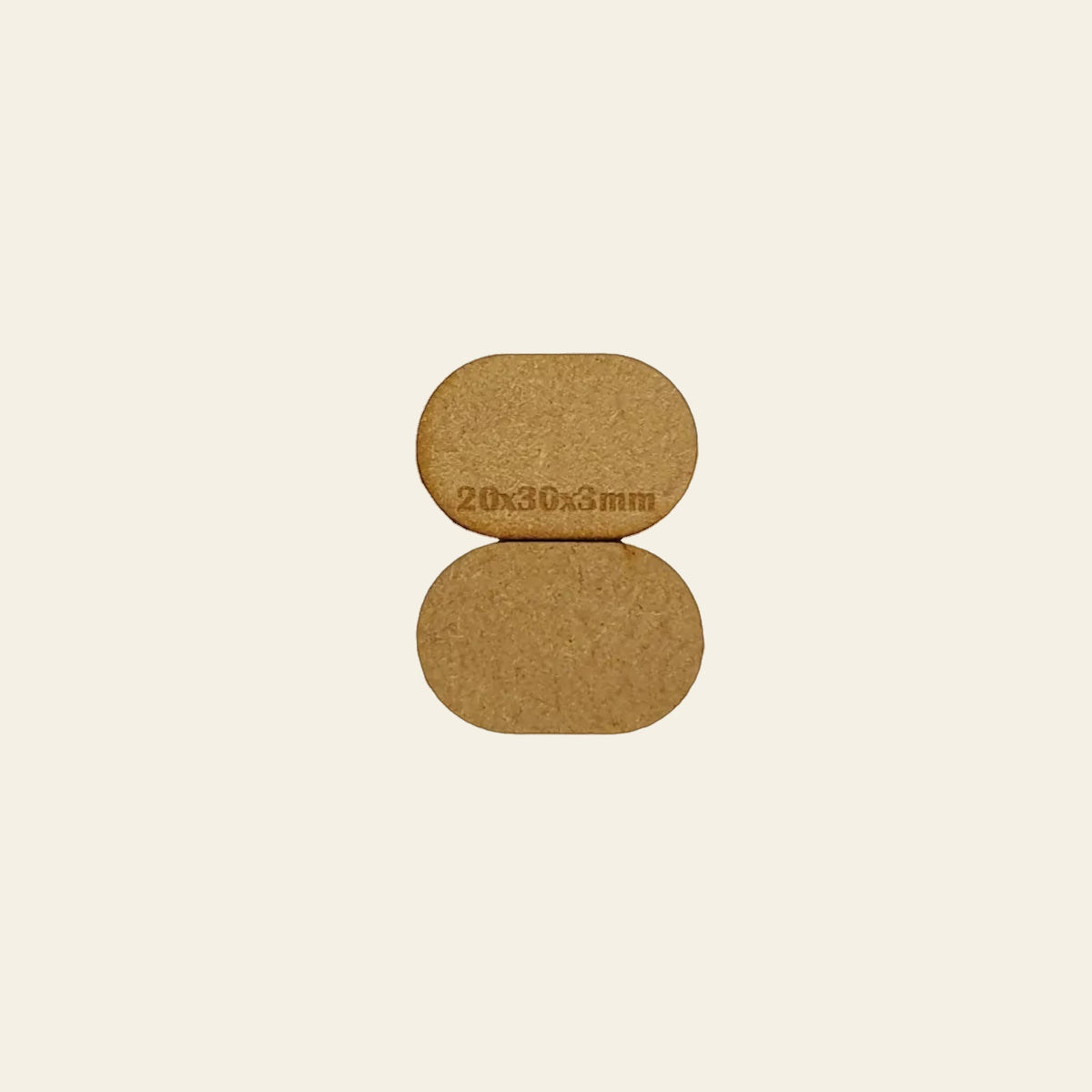 20x30mm Pill MDF Base x40