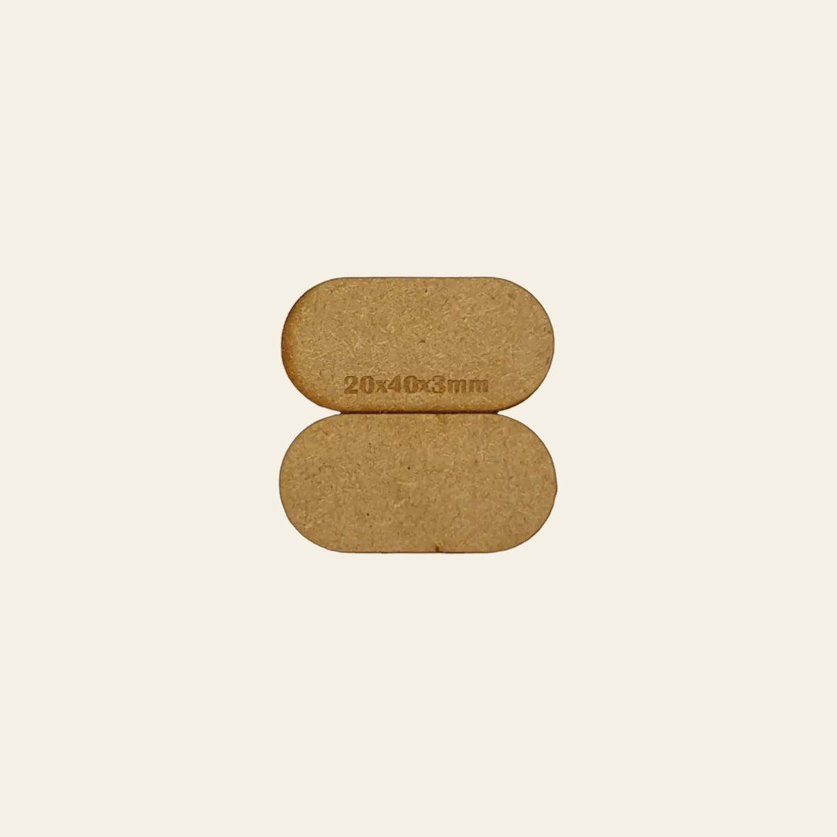 20x40mm Pill MDF Base x40
