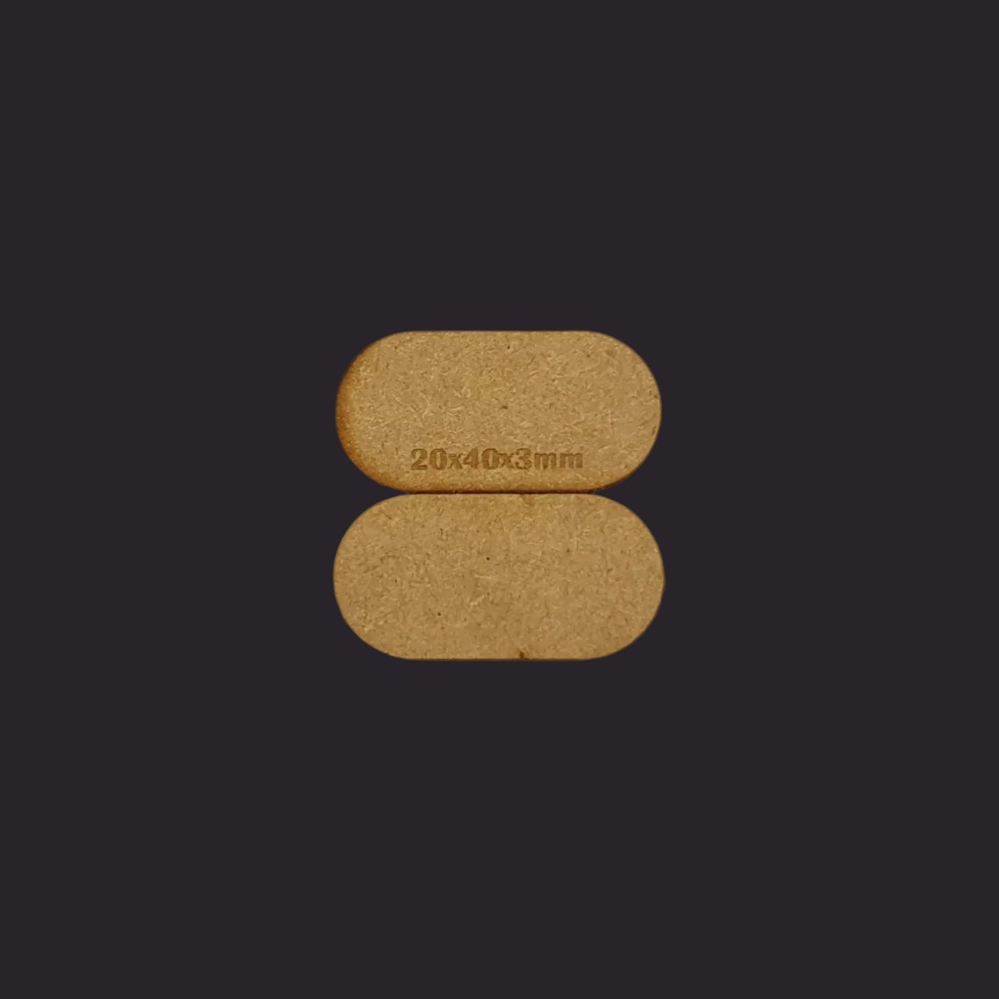20x40mm Pill MDF Base x40