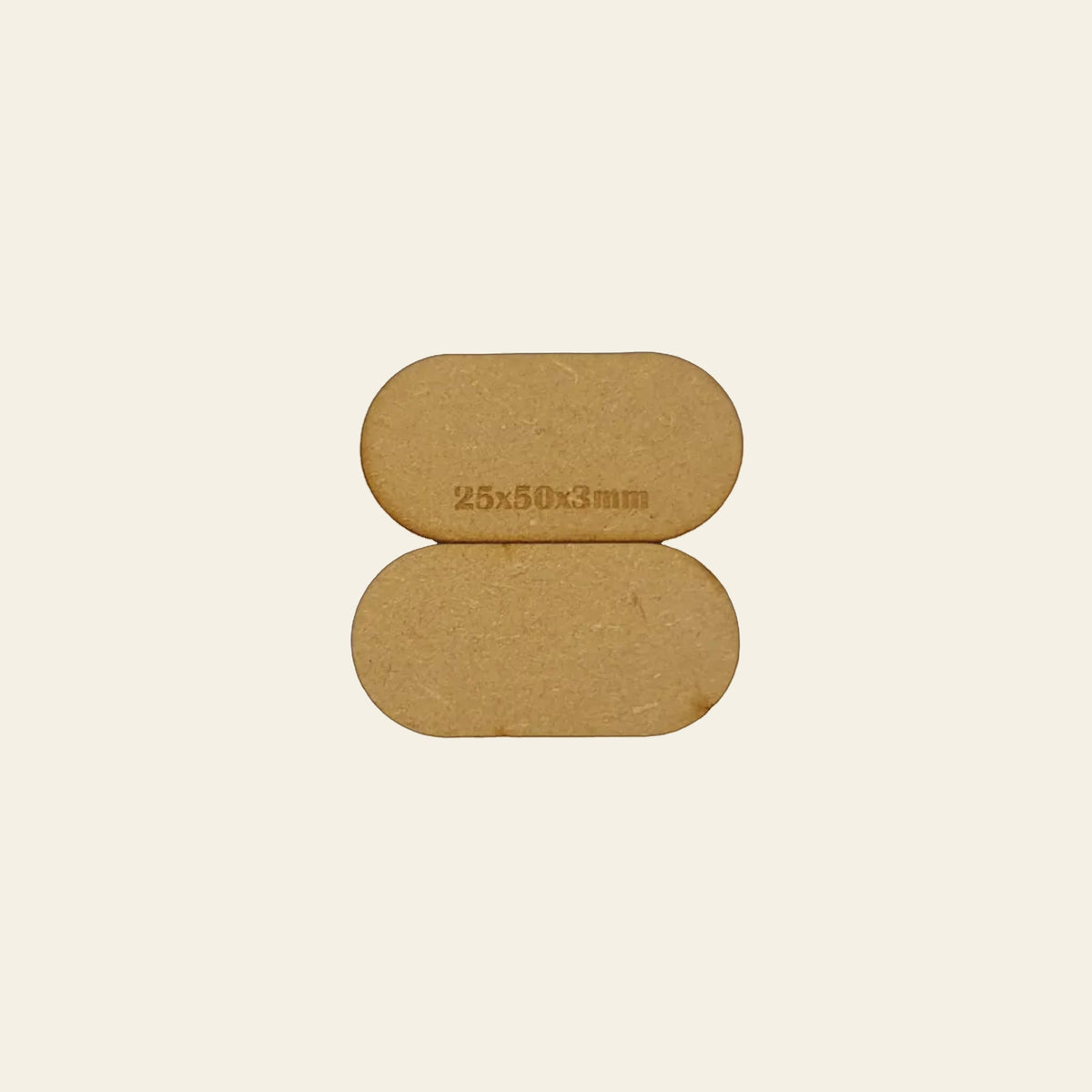 25x50mm Pill MDF Base x40