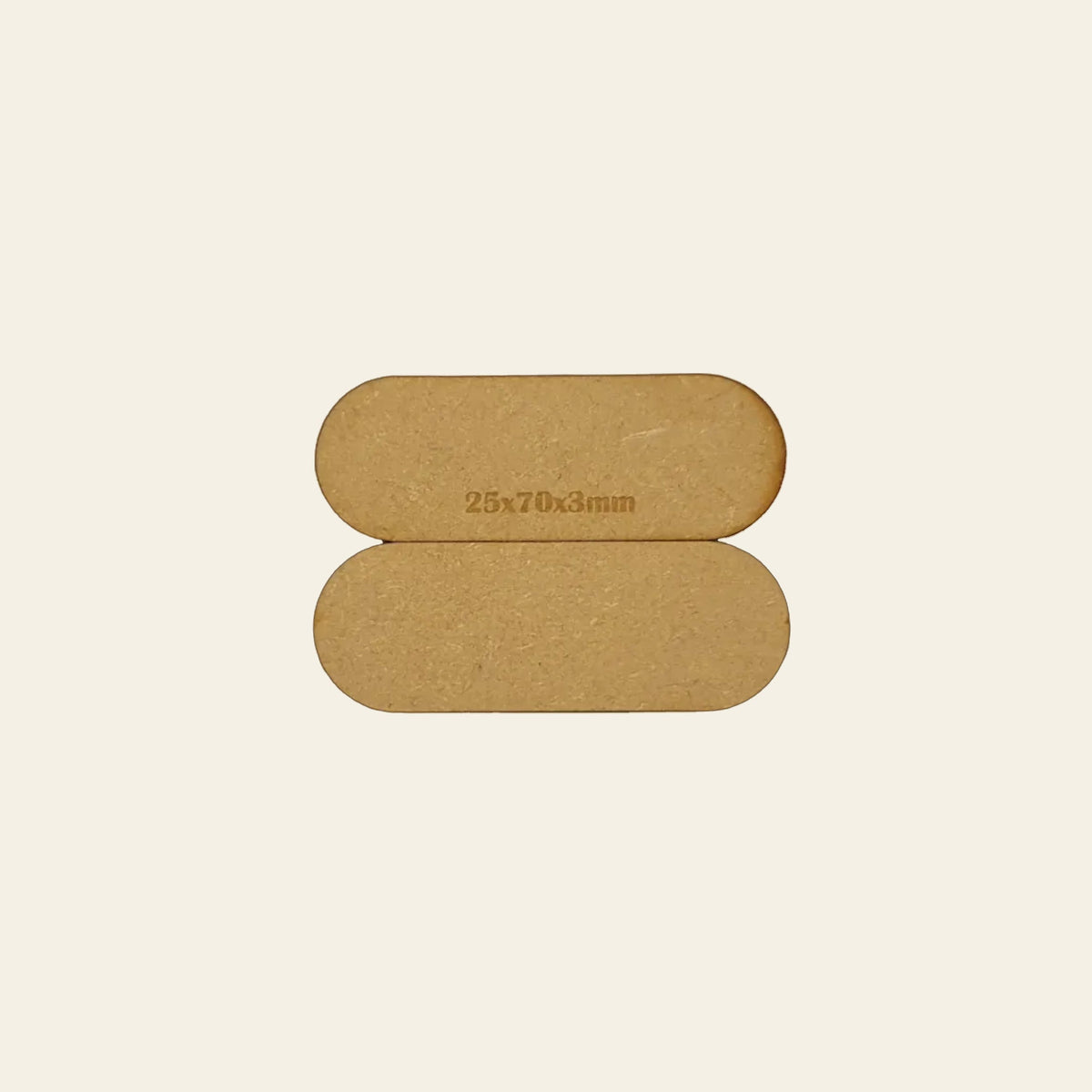25x70mm Pill MDF Base x30
