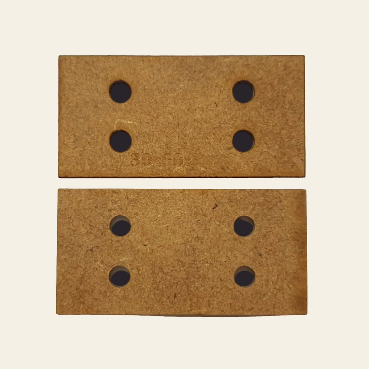 30x60mm Rectangle MDF Base x30