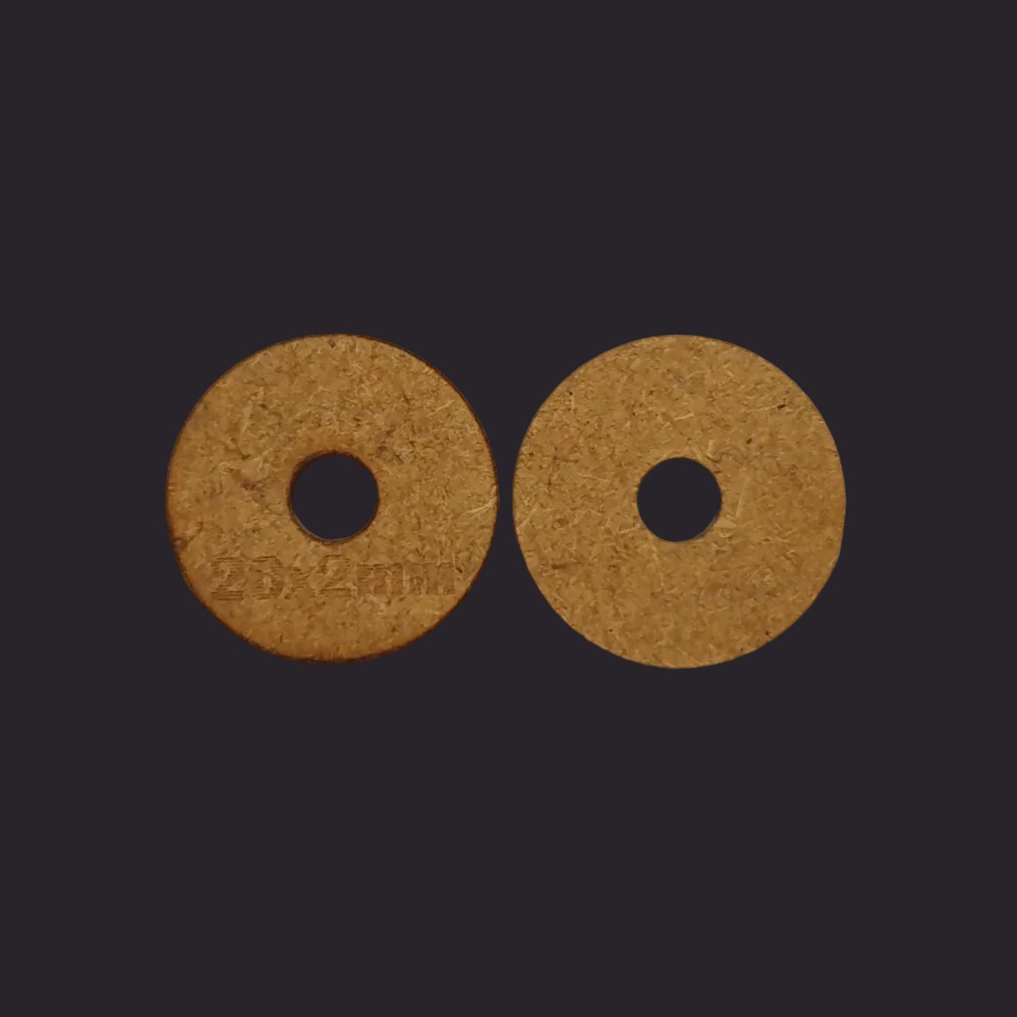 20mm Round MDF Base x60