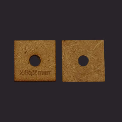 20mm Square MDF Base x60