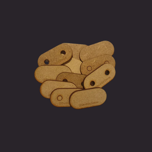 20x40mm Pill MDF Base x40