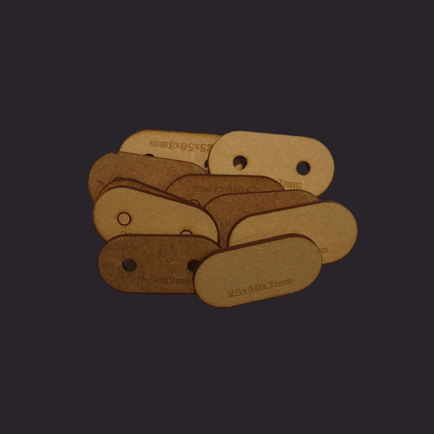 25x50mm Pill MDF Base x40