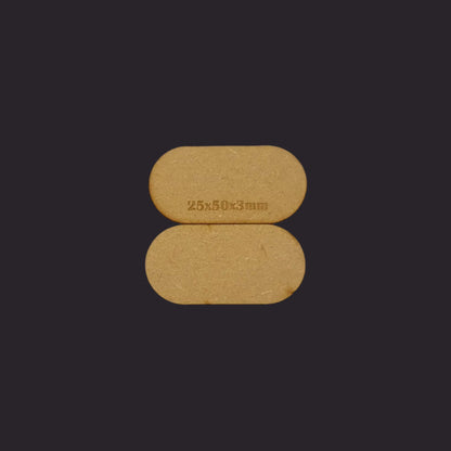 25x50mm Pill MDF Base x40