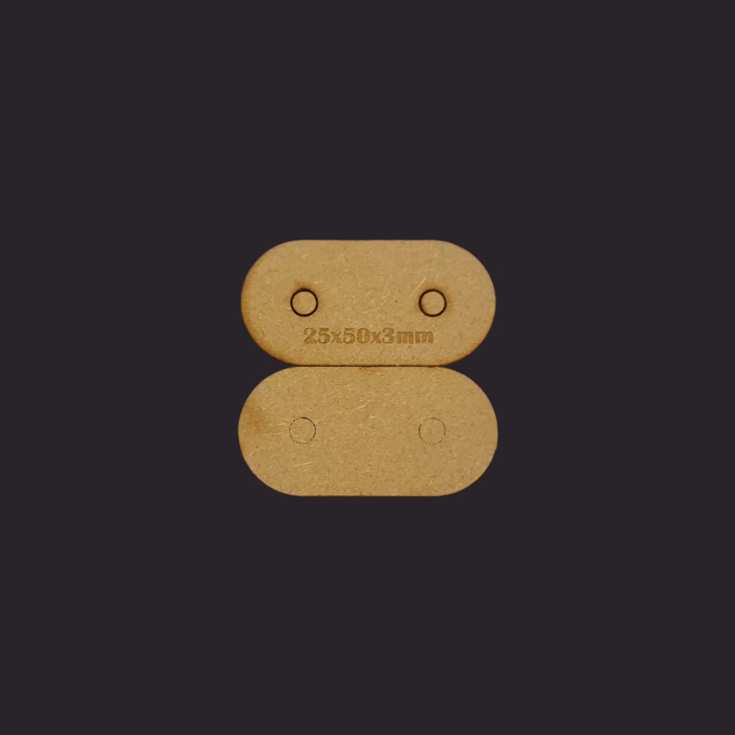 25x50mm Pill MDF Base x40