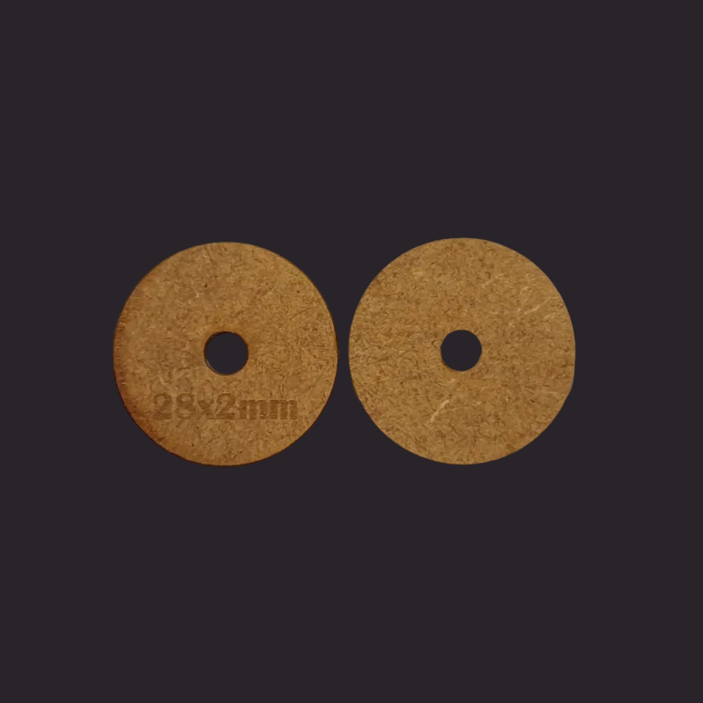 28mm Round MDF Base x40