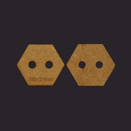30mm Hex MDF Base x30