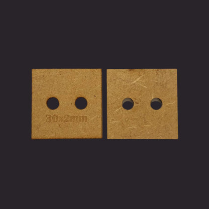 30mm Square MDF Base x40