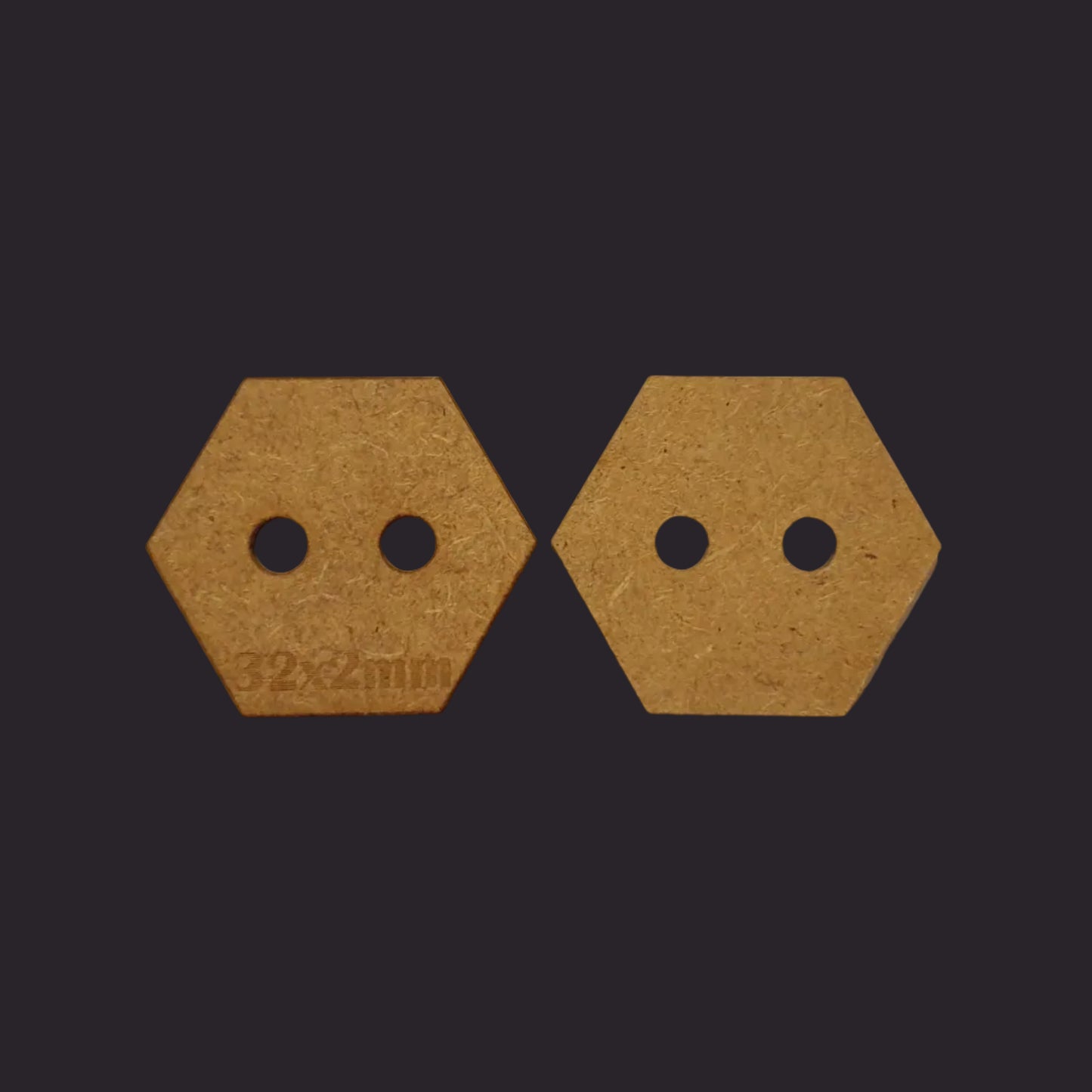 32mm Hex MDF Base x30