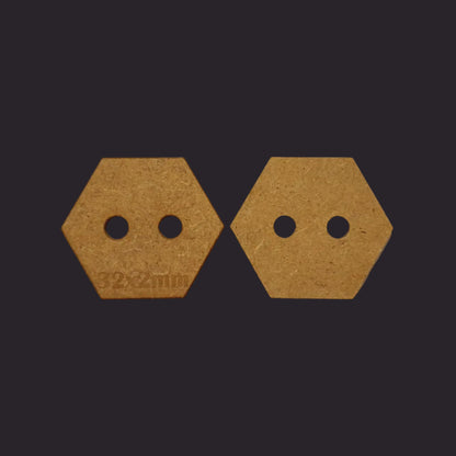 32mm Hex MDF Base x30
