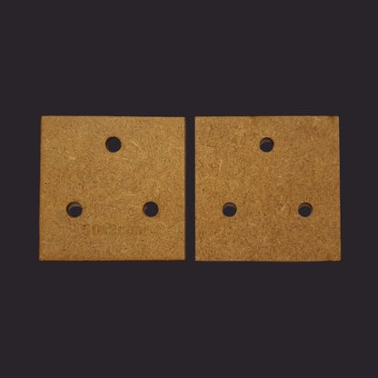 50mm Square MDF Base x20