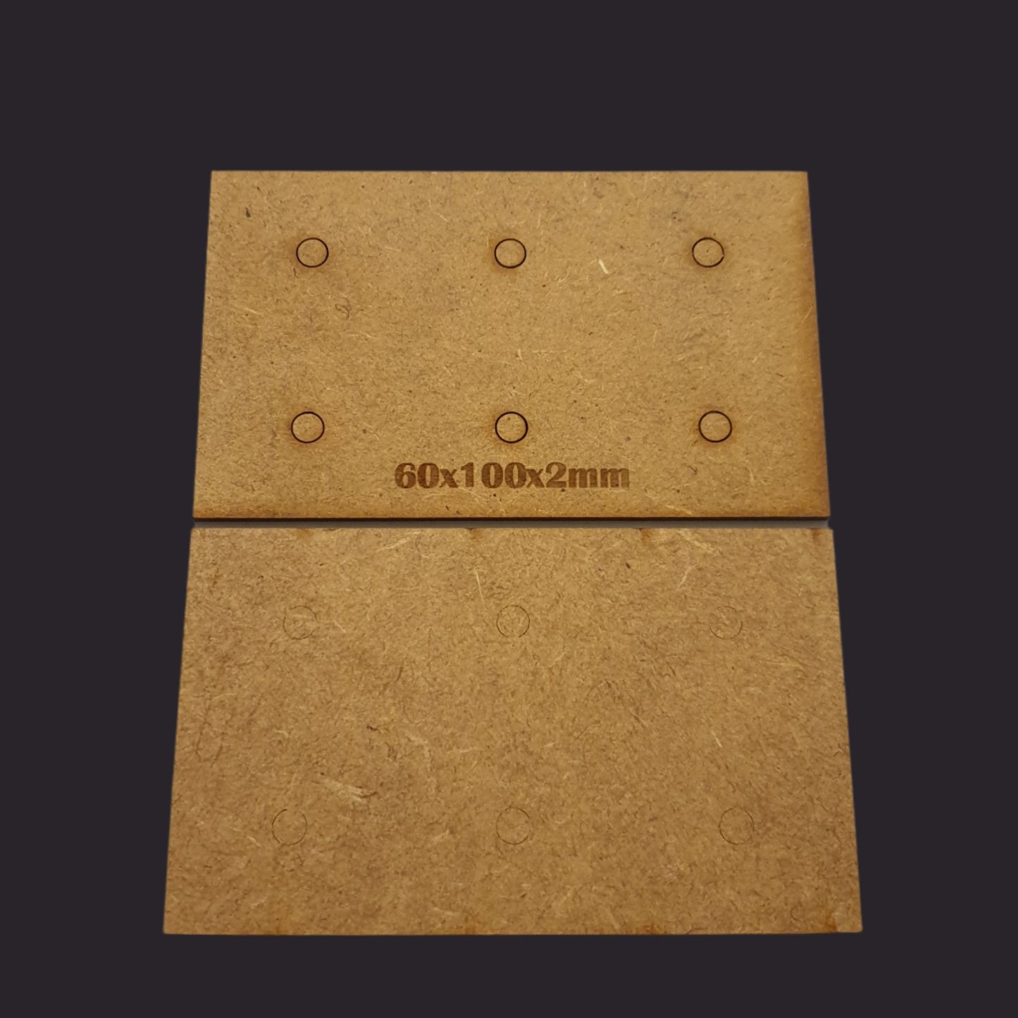 60x100mm Rectangle Base x3