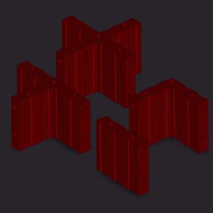 Adaptive Battlefields: Industrial Building STL Set
