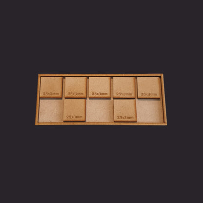 Custom MDF Movement Tray