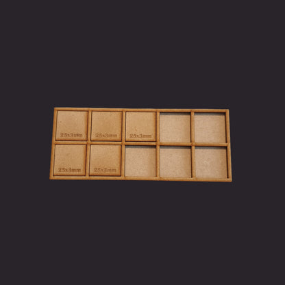 Custom MDF Movement Tray