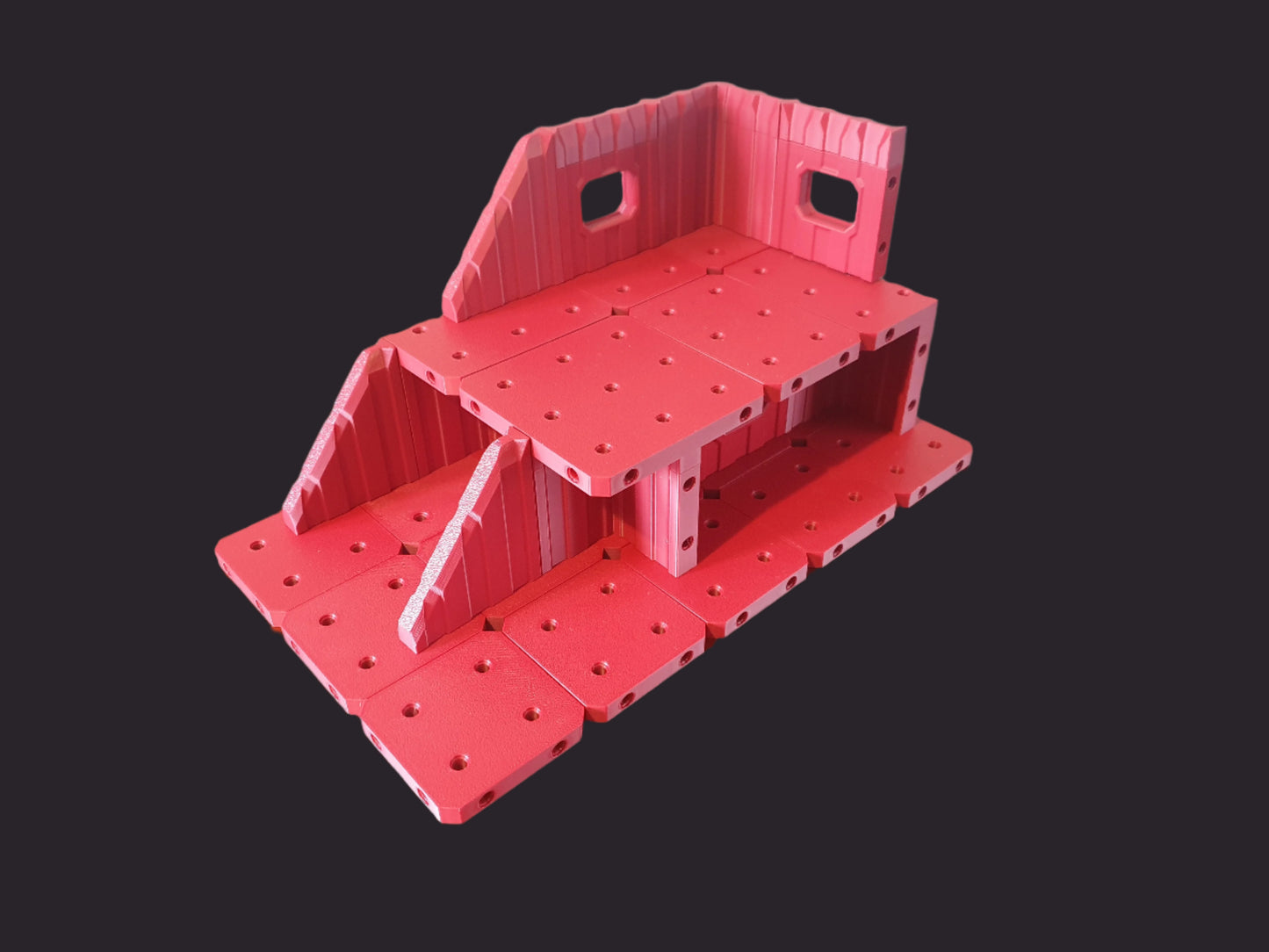 Adaptive Battlefields: Industrial Building STL Set